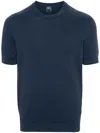 Fedeli Geometrisch Gemustertes T-shirt In Blue