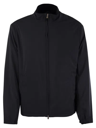 FEDELI FEDELI BOMBER JACKET IN TECHNICAL FABRIC