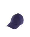 Fedeli Panelled Cap In Blue