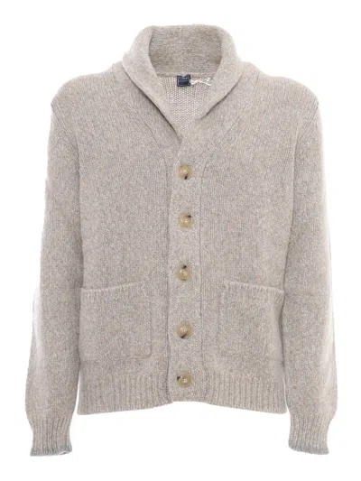 FEDELI BUTTON CARDIGAN L/S KNITTED SWEATER MAN