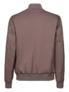 Fedeli Button-fastening Bomber Jacket In Brown