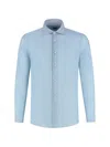 Fedeli Buttoned Shirt In Blue