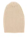 Fedeli Cashmere Beanie Hat In Neutral