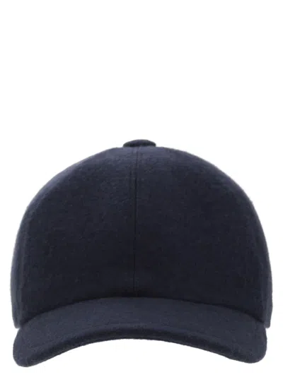 Fedeli Cashmere Hat In Blue