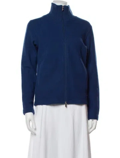 Pre-owned Fedeli Cashmere Jacket In Blue