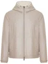 Fedeli Cashmere Jacket In Neutrals