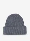 Fedeli Cashmere Knit Hat In Blue
