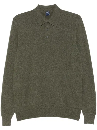 FEDELI CASHMERE POLO SHIRT 