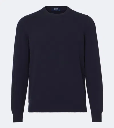 Fedeli Cashmere Sweater In Purple