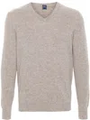 Fedeli Cashmere Sweater In Neutrals