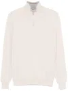 Fedeli Cashmere Sweater In Neutrals