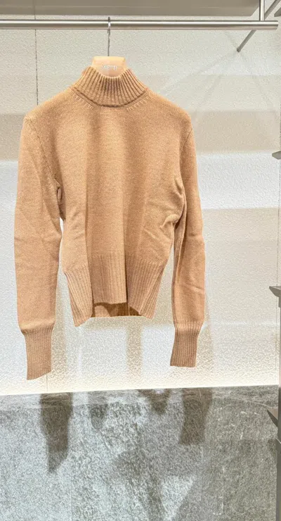 Fedeli Cashmere Turtleneck Sweater In Neutral