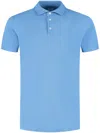 Fedeli Classic Polo Shirt In Blue