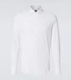 Fedeli Cotton-blend Shirt In White