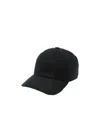 Fedeli Cotton Cap In Black