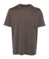 Fedeli T-shirt In Brown