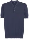 Fedeli Cotton Sweaters In Blue