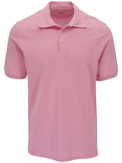 Fedeli Cotton Polo Shirt In Pink