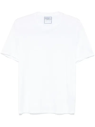 Fedeli Cotton T-shirt In White
