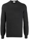 Fedeli Crew-neck Cashmere Jumper In Grau