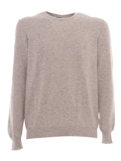 FEDELI CREW-NECK L/S KNITTED SWEATER MAN