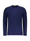 Fedeli Crew-neck Sweater In Blue