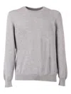 Fedeli Crew-neck Sweater In Gray