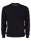 Fedeli Crew-neck Sweater In Virgin Wool