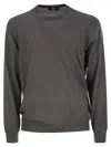 Fedeli Crew-neck Sweater In Virgin Wool