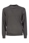 FEDELI FEDELI CREW-NECK SWEATER IN VIRGIN WOOL