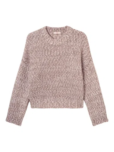 Fedeli Crew-neck Jumper In Pink