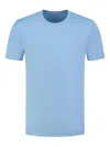 Fedeli Crew-neck T-shirt In Blue