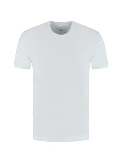 Fedeli Crew-neck T-shirt In White
