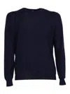 Fedeli Long Sleeve Sweater In Blue