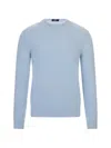 Fedeli Crew-neck Sweater In Blue