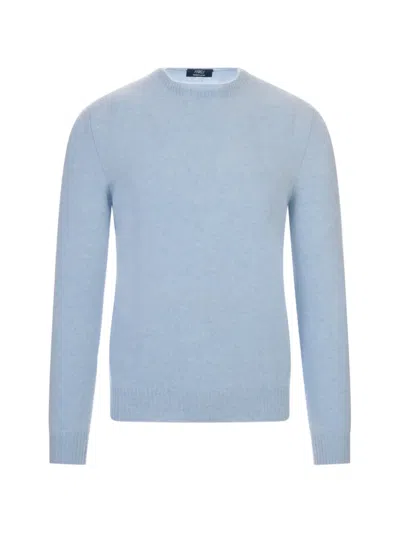 Fedeli Crew-neck Sweater In Blue