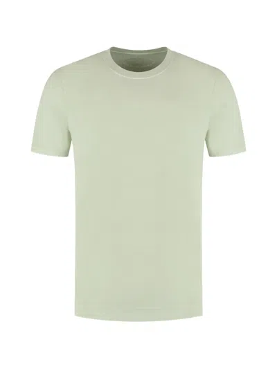 Fedeli Crewneck T-shirt In Green