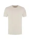 Fedeli Crewneck T-shirt In Neutral