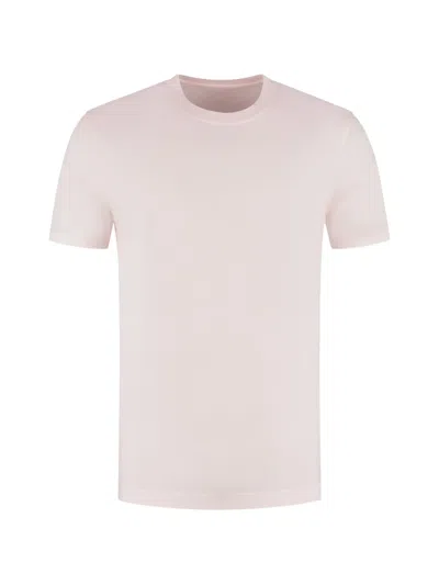 Fedeli Crewneck T-shirt In Pink