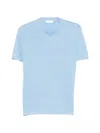 Fedeli Crew-neck T-shirt In Blue