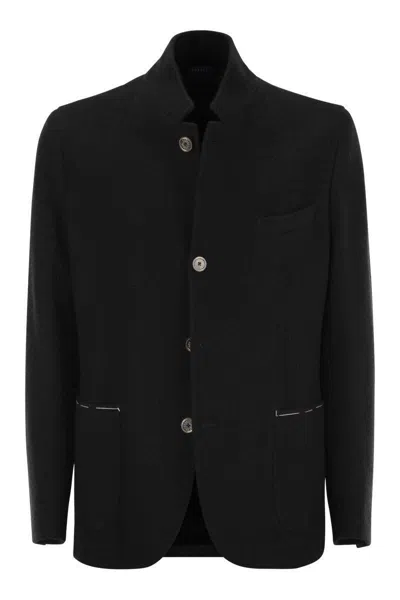 Fedeli Damon - Cashmere Blazer In Black