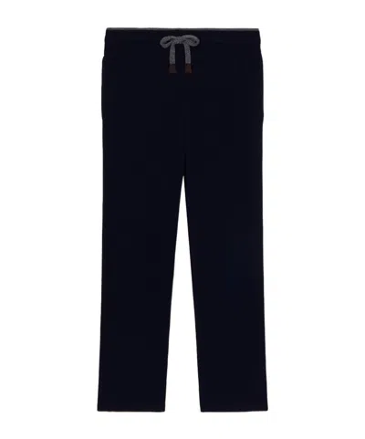 Fedeli Davis Cashmere Knit Pants In Black