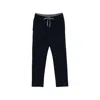 Fedeli Davis Drawstring Track Pants In Blue