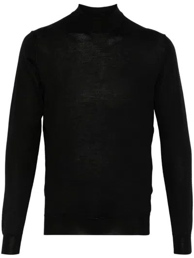 Fedeli Derby Special Sweater In Black