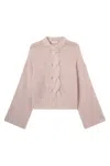 Fedeli "diaspro" Crewneck Sweater In Neutral