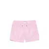 Fedeli Drawstring Beach Shorts In Pink