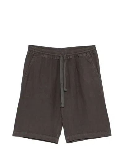 Fedeli Drawstring Elasticated Shorts In Brown