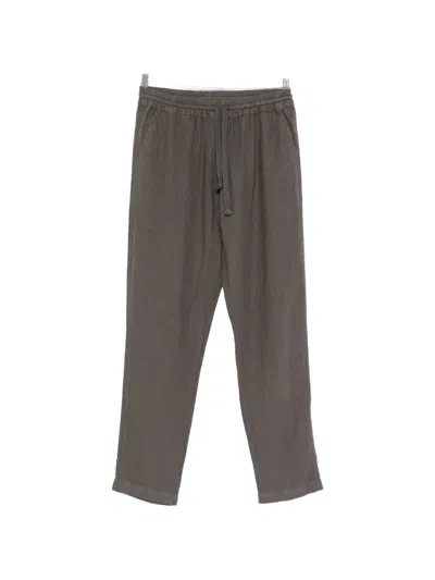 Fedeli Drawstring Elasticated Trousers In Green