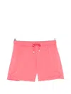Fedeli Drawstring Swim Shorts In Pink