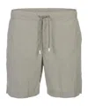 Fedeli Drawstring Swim Shorts In Gray